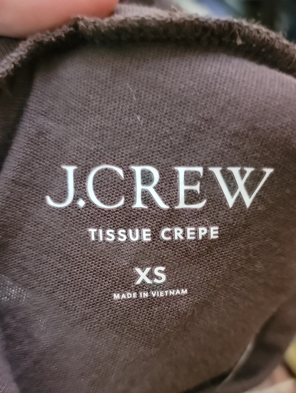 J. Crew Women's Long Sleeve Turtleneck in Dark Brown